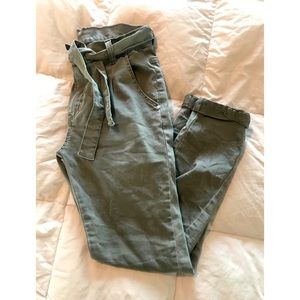 Made In Italy-Cotton Cargo Pants